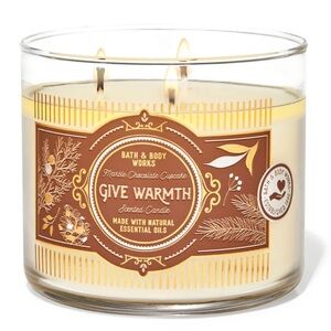 🤎 BBW Marble Chocolate Cupcake 3-Wick Candle NEW